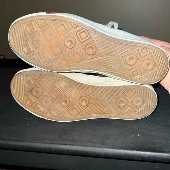 PRO Keds Canvas High Tops Bugs Bunny Blue Heel Tag Mens 9 1/2 Looney Tunes 1993 - Picture 5 of 14